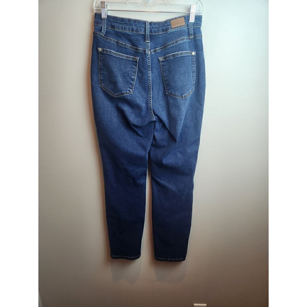 Judy Blue Boyfriend Fit Jeans sz 27 straight leg med wash classic preppy stretch - Picture 5 of 10